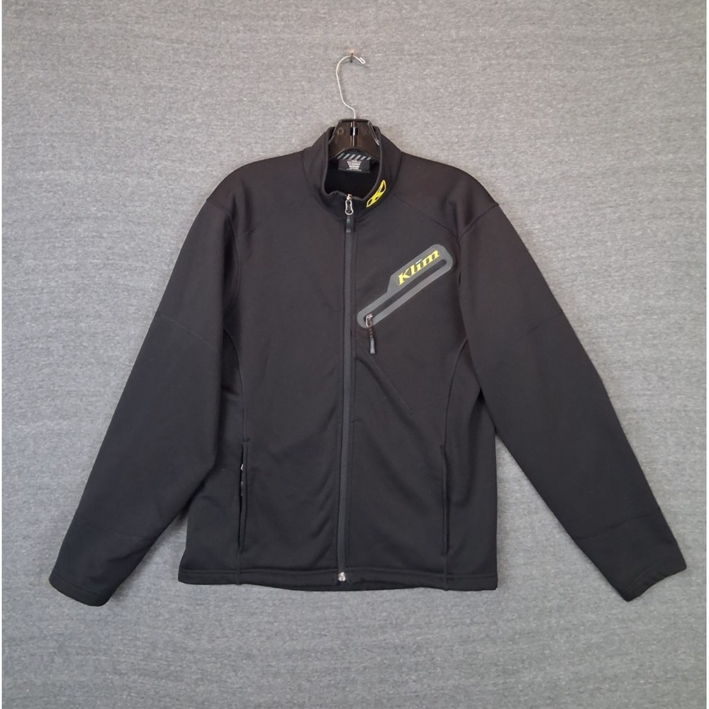 Klim Mens Jacket Small‎ Black Inferno Fleece Lined Softshell Snowmobile Racing